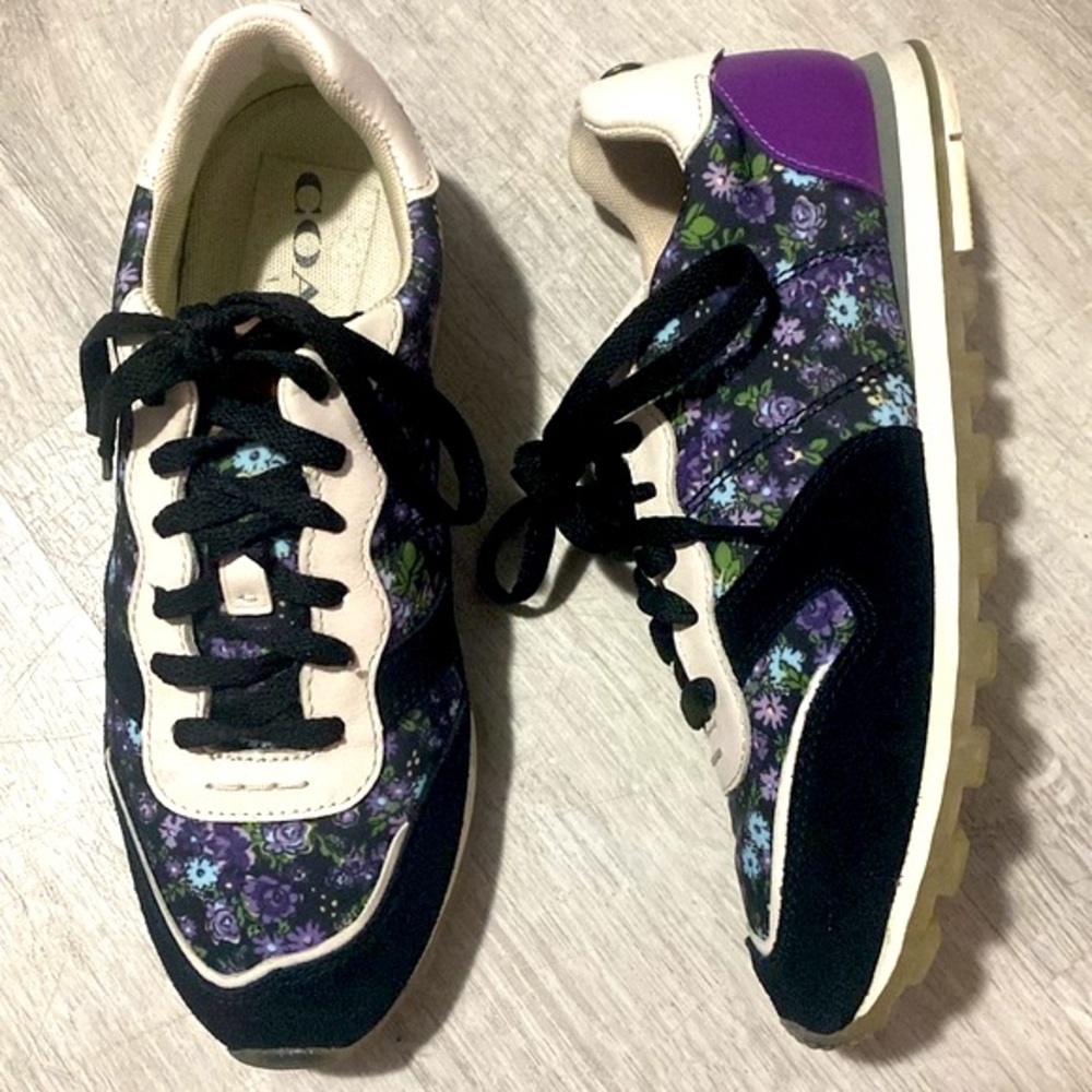 Coach Floral Sneakers